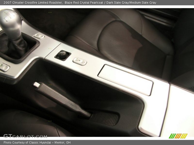Blaze Red Crystal Pearlcoat / Dark Slate Gray/Medium Slate Gray 2007 Chrysler Crossfire Limited Roadster