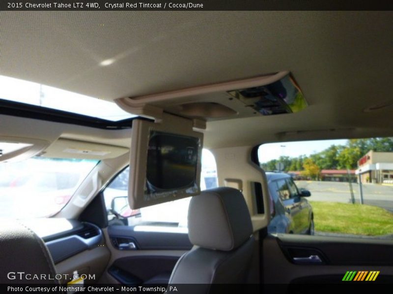 Crystal Red Tintcoat / Cocoa/Dune 2015 Chevrolet Tahoe LTZ 4WD
