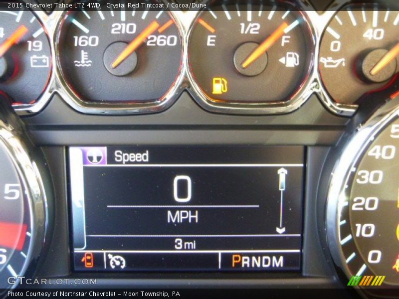 Crystal Red Tintcoat / Cocoa/Dune 2015 Chevrolet Tahoe LTZ 4WD