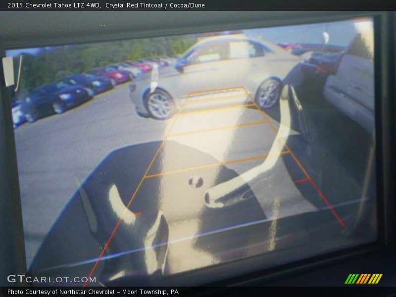 Crystal Red Tintcoat / Cocoa/Dune 2015 Chevrolet Tahoe LTZ 4WD