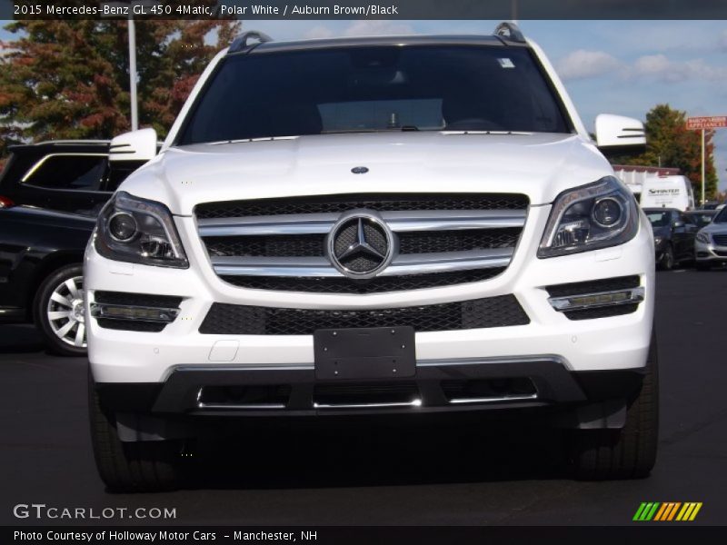 Polar White / Auburn Brown/Black 2015 Mercedes-Benz GL 450 4Matic