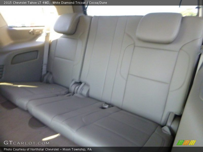 White Diamond Tricoat / Cocoa/Dune 2015 Chevrolet Tahoe LT 4WD