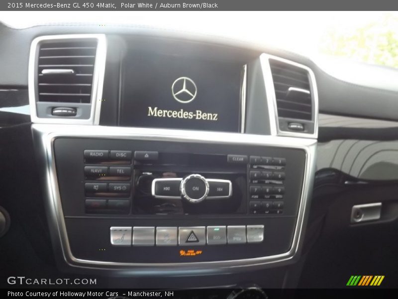 Polar White / Auburn Brown/Black 2015 Mercedes-Benz GL 450 4Matic