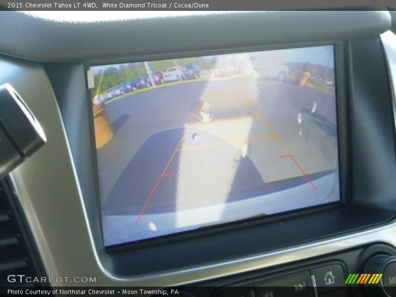 White Diamond Tricoat / Cocoa/Dune 2015 Chevrolet Tahoe LT 4WD