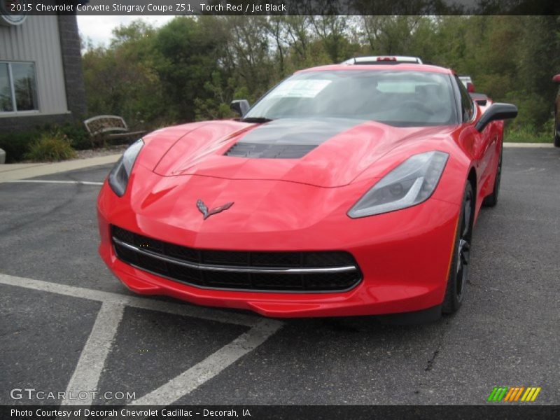 Torch Red / Jet Black 2015 Chevrolet Corvette Stingray Coupe Z51