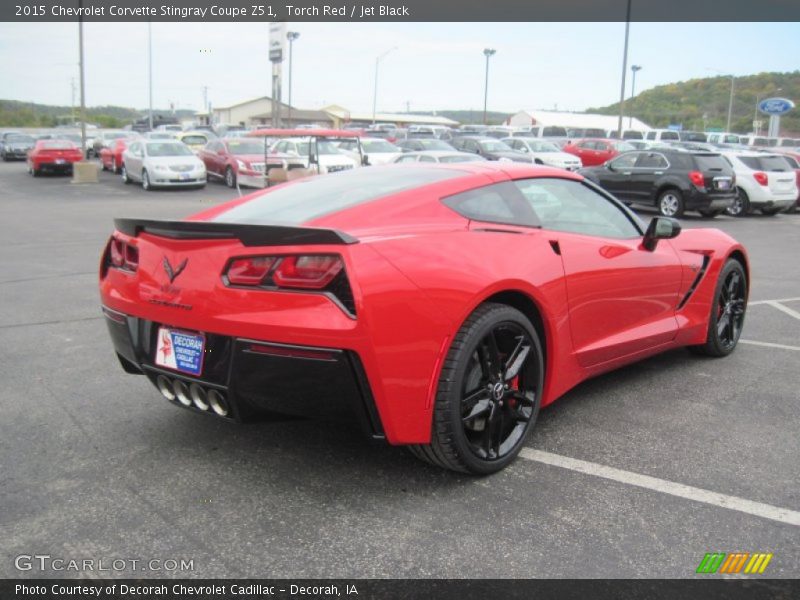 Torch Red / Jet Black 2015 Chevrolet Corvette Stingray Coupe Z51
