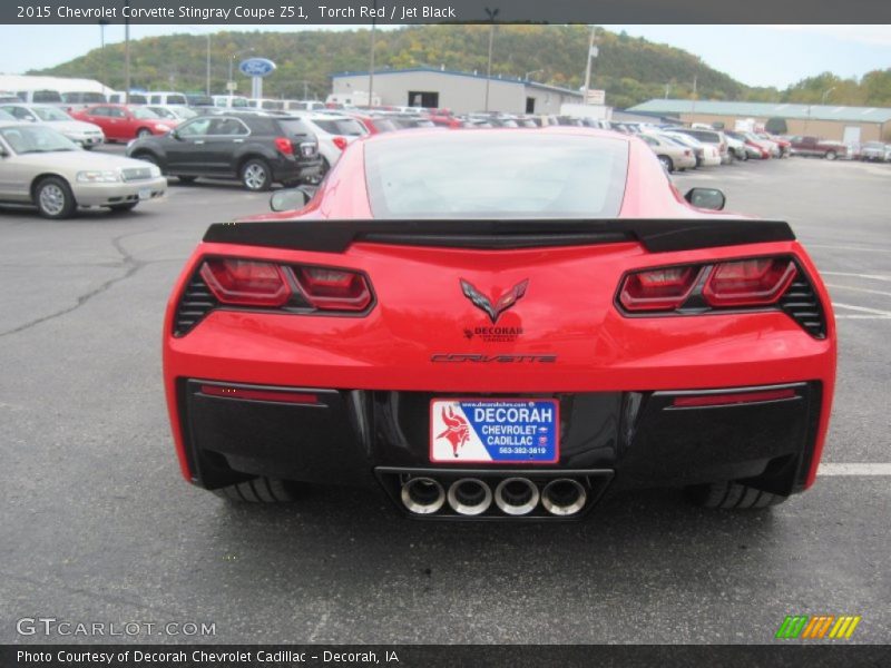 Torch Red / Jet Black 2015 Chevrolet Corvette Stingray Coupe Z51
