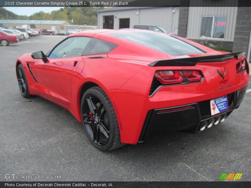 Torch Red / Jet Black 2015 Chevrolet Corvette Stingray Coupe Z51