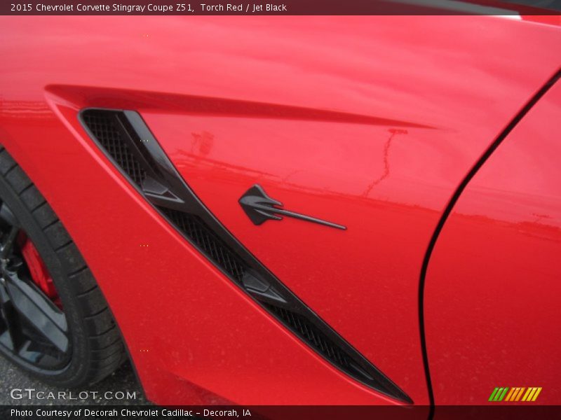 Torch Red / Jet Black 2015 Chevrolet Corvette Stingray Coupe Z51