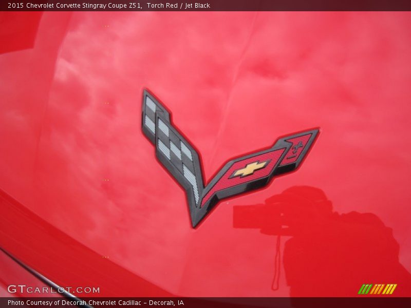 Torch Red / Jet Black 2015 Chevrolet Corvette Stingray Coupe Z51
