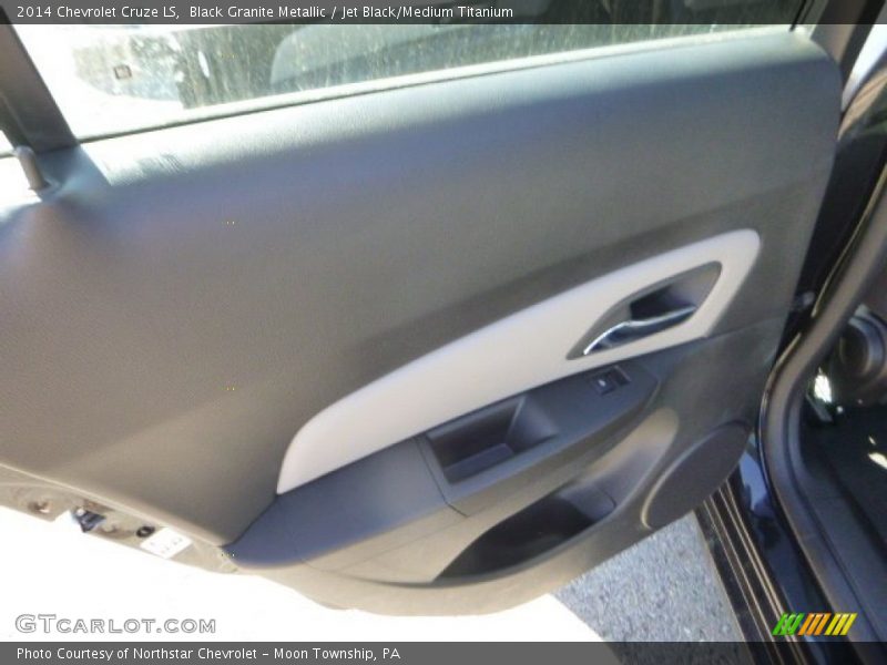 Black Granite Metallic / Jet Black/Medium Titanium 2014 Chevrolet Cruze LS