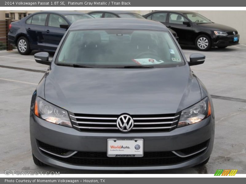 Platinum Gray Metallic / Titan Black 2014 Volkswagen Passat 1.8T SE