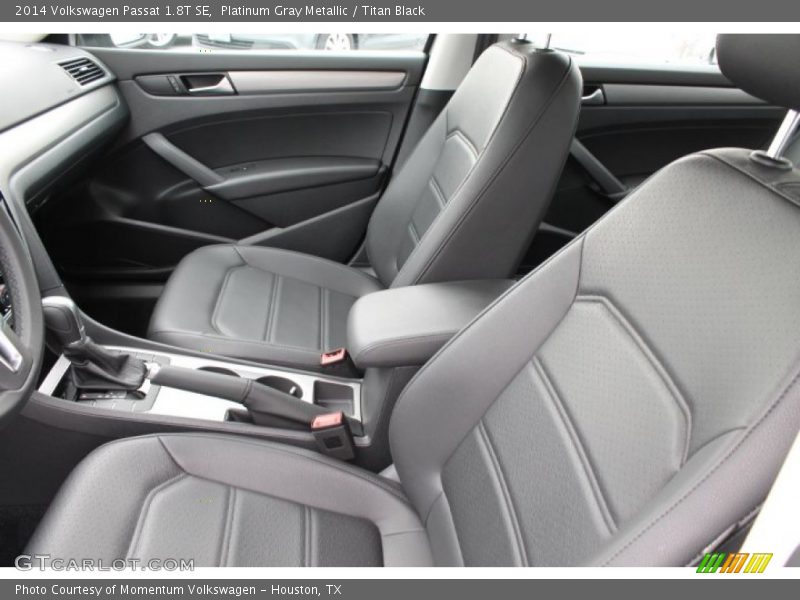 Platinum Gray Metallic / Titan Black 2014 Volkswagen Passat 1.8T SE