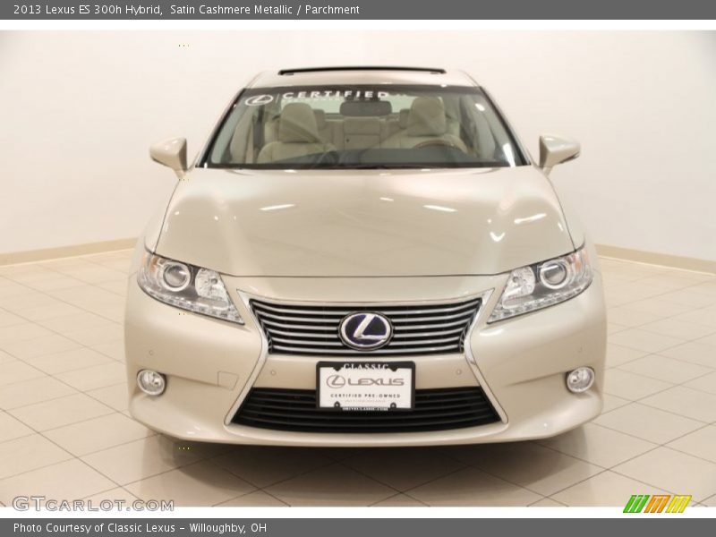 Satin Cashmere Metallic / Parchment 2013 Lexus ES 300h Hybrid