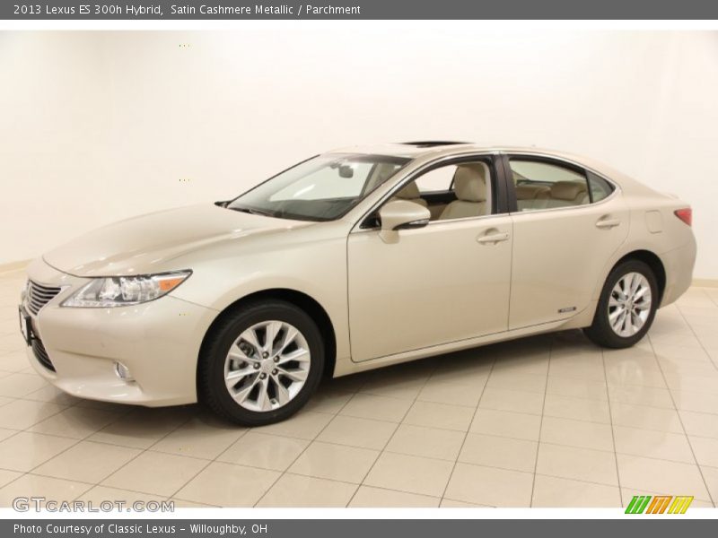 Satin Cashmere Metallic / Parchment 2013 Lexus ES 300h Hybrid