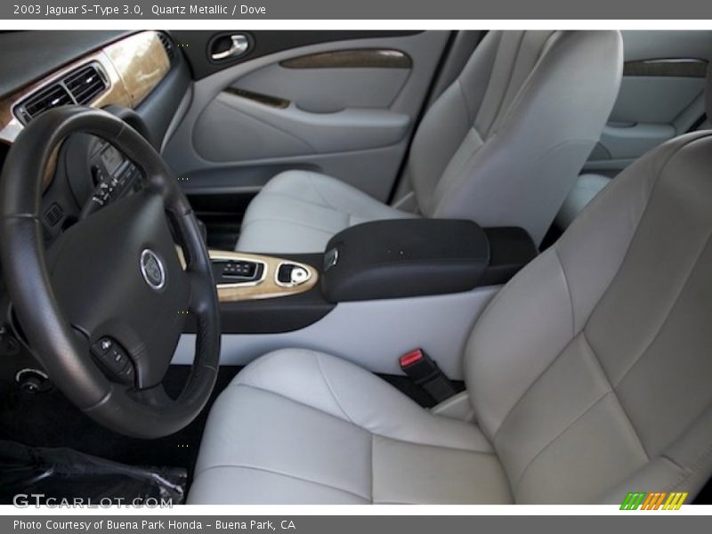 Quartz Metallic / Dove 2003 Jaguar S-Type 3.0