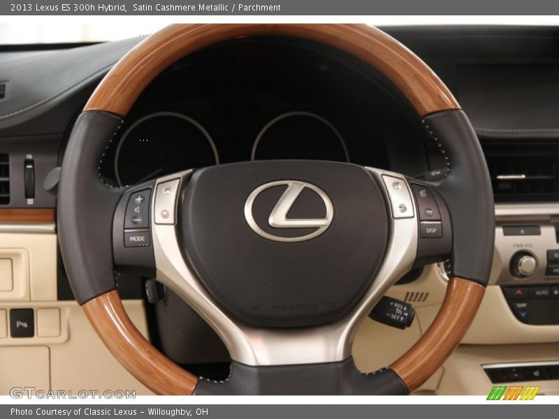 Satin Cashmere Metallic / Parchment 2013 Lexus ES 300h Hybrid