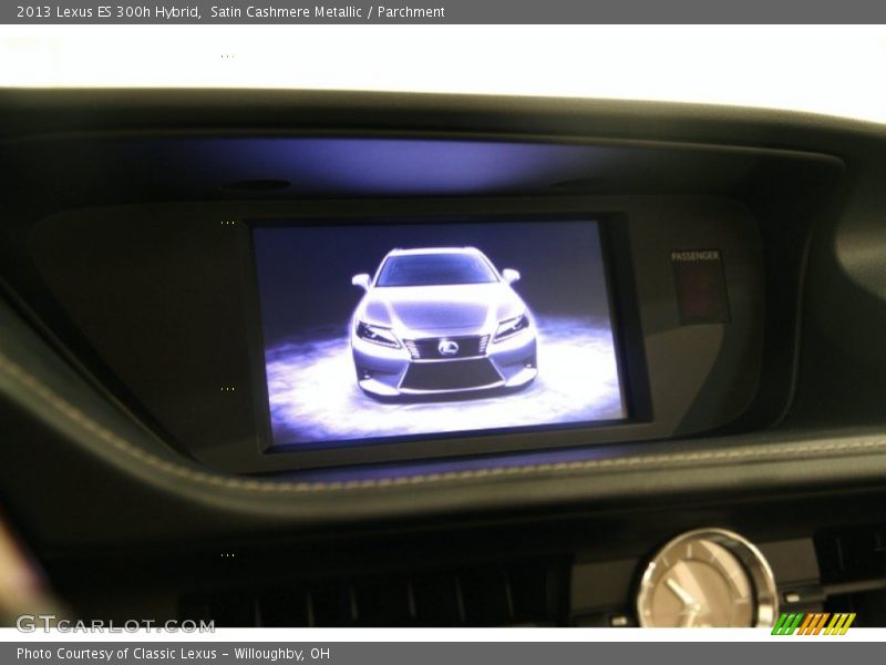 Satin Cashmere Metallic / Parchment 2013 Lexus ES 300h Hybrid