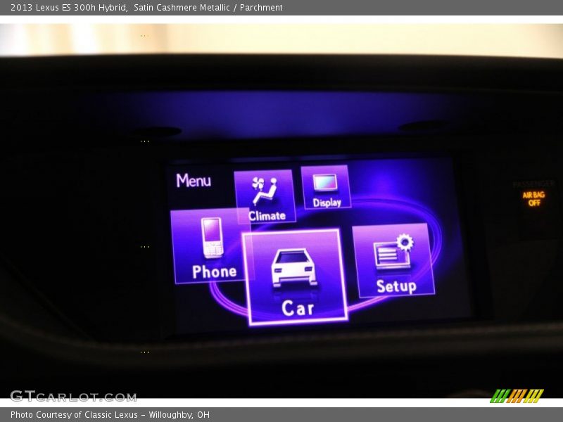 Satin Cashmere Metallic / Parchment 2013 Lexus ES 300h Hybrid