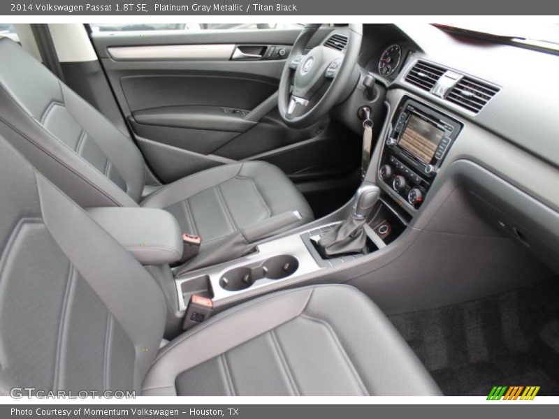 Platinum Gray Metallic / Titan Black 2014 Volkswagen Passat 1.8T SE