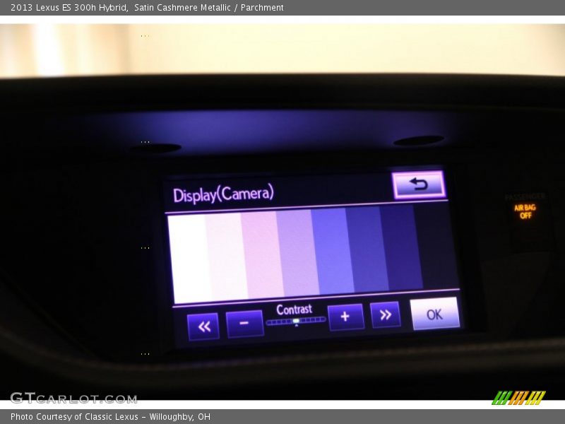 Satin Cashmere Metallic / Parchment 2013 Lexus ES 300h Hybrid