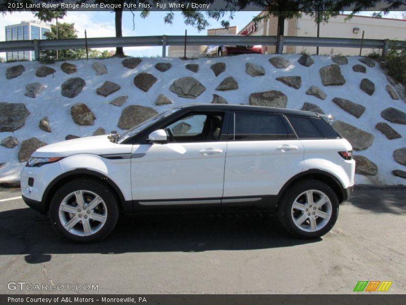 Fuji White / Ebony 2015 Land Rover Range Rover Evoque Pure Plus