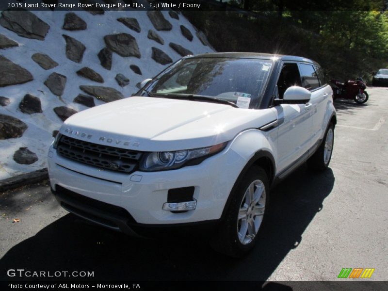Fuji White / Ebony 2015 Land Rover Range Rover Evoque Pure Plus
