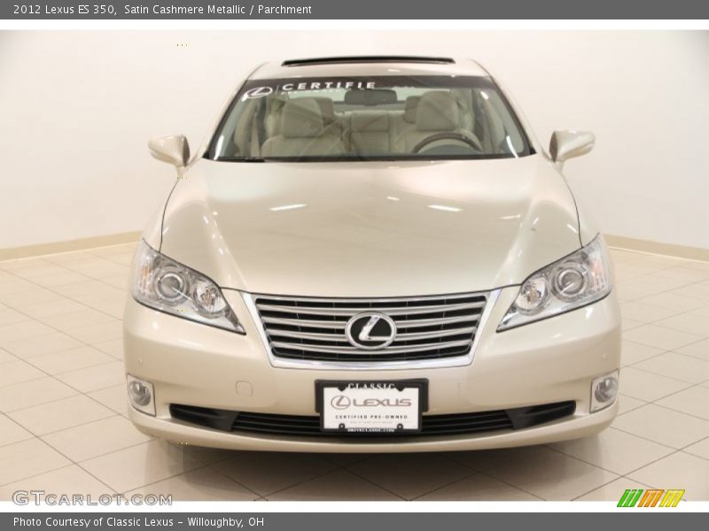 Satin Cashmere Metallic / Parchment 2012 Lexus ES 350