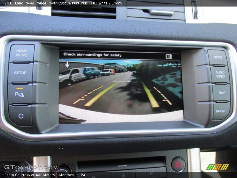 Fuji White / Ebony 2015 Land Rover Range Rover Evoque Pure Plus