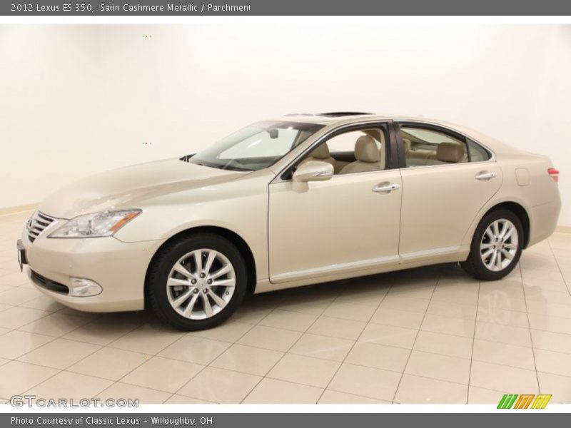 Satin Cashmere Metallic / Parchment 2012 Lexus ES 350