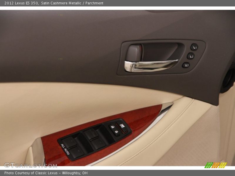 Satin Cashmere Metallic / Parchment 2012 Lexus ES 350