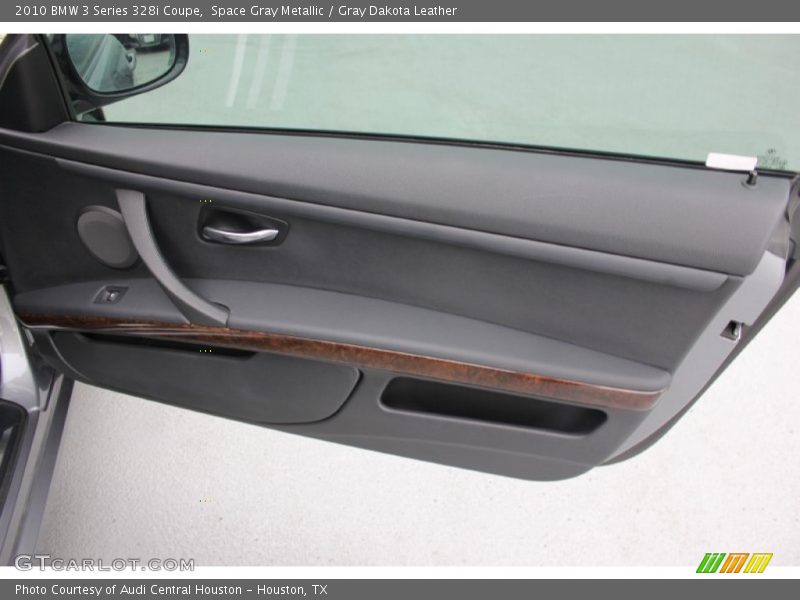 Space Gray Metallic / Gray Dakota Leather 2010 BMW 3 Series 328i Coupe