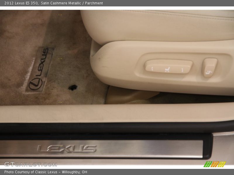 Satin Cashmere Metallic / Parchment 2012 Lexus ES 350