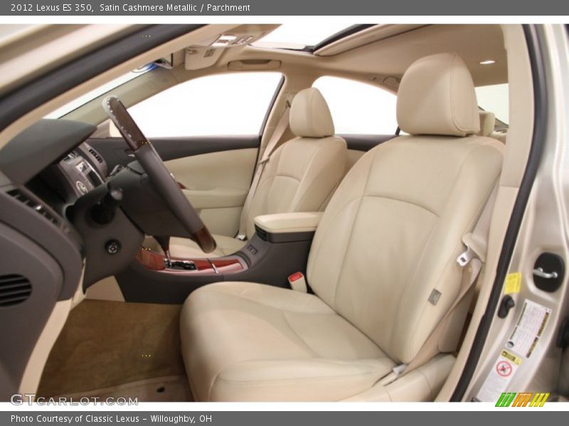 Satin Cashmere Metallic / Parchment 2012 Lexus ES 350