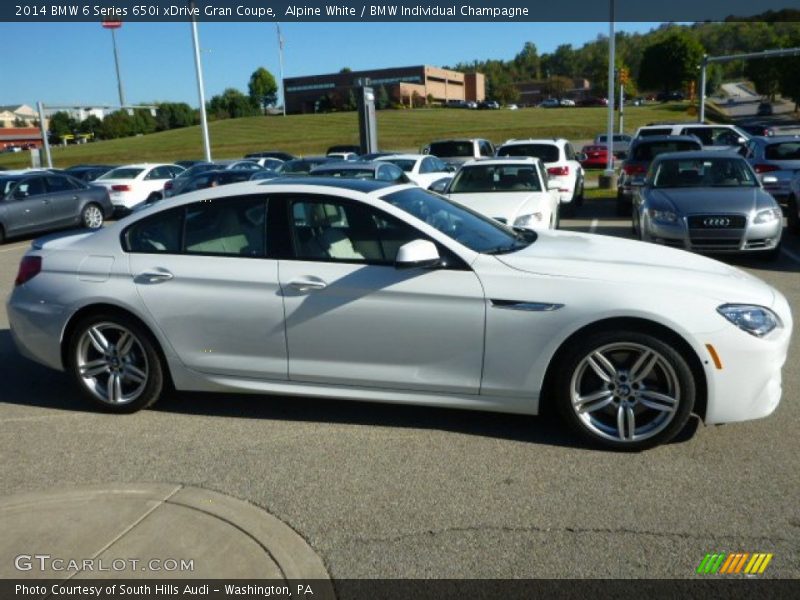  2014 6 Series 650i xDrive Gran Coupe Alpine White