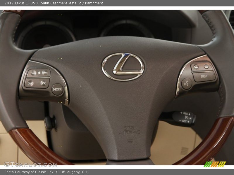 Satin Cashmere Metallic / Parchment 2012 Lexus ES 350
