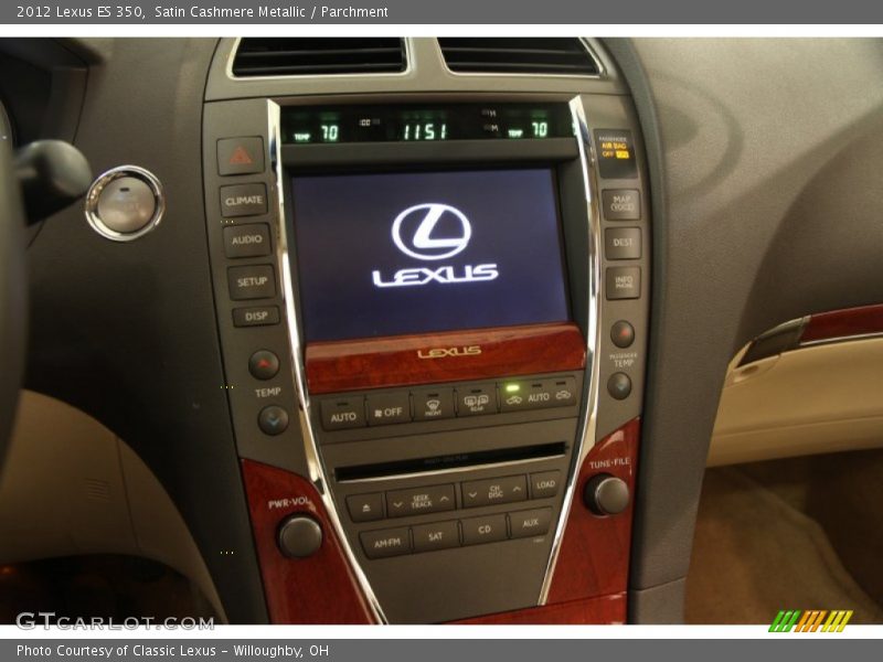 Satin Cashmere Metallic / Parchment 2012 Lexus ES 350