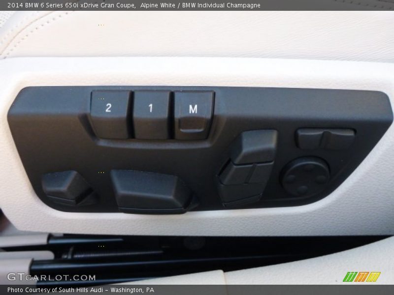 Controls of 2014 6 Series 650i xDrive Gran Coupe