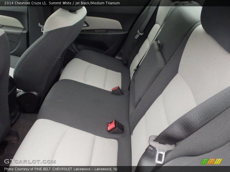 Summit White / Jet Black/Medium Titanium 2014 Chevrolet Cruze LS