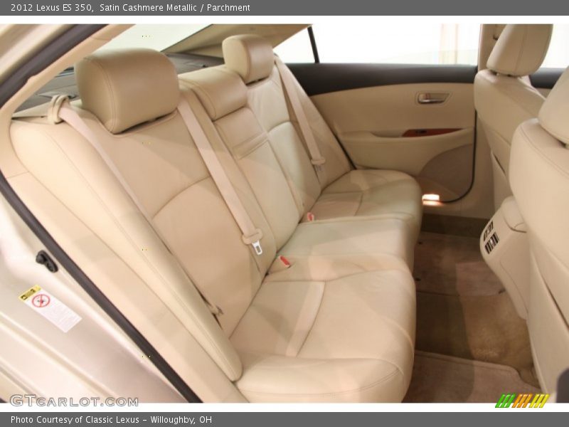 Satin Cashmere Metallic / Parchment 2012 Lexus ES 350