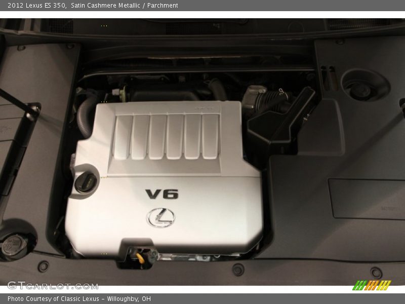 Satin Cashmere Metallic / Parchment 2012 Lexus ES 350