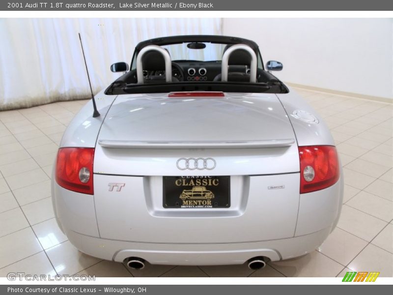 Lake Silver Metallic / Ebony Black 2001 Audi TT 1.8T quattro Roadster