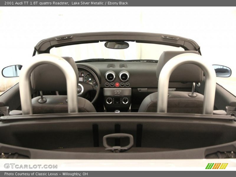 Lake Silver Metallic / Ebony Black 2001 Audi TT 1.8T quattro Roadster