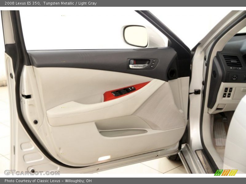 Tungsten Metallic / Light Gray 2008 Lexus ES 350