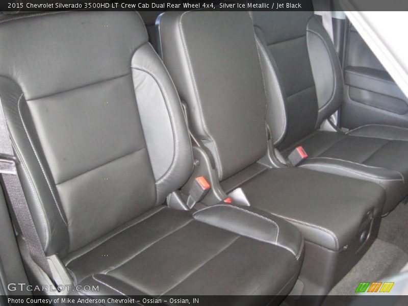 Silver Ice Metallic / Jet Black 2015 Chevrolet Silverado 3500HD LT Crew Cab Dual Rear Wheel 4x4