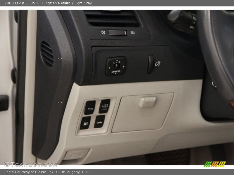 Tungsten Metallic / Light Gray 2008 Lexus ES 350