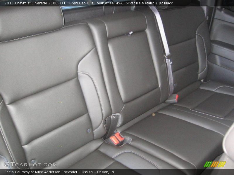 Silver Ice Metallic / Jet Black 2015 Chevrolet Silverado 3500HD LT Crew Cab Dual Rear Wheel 4x4