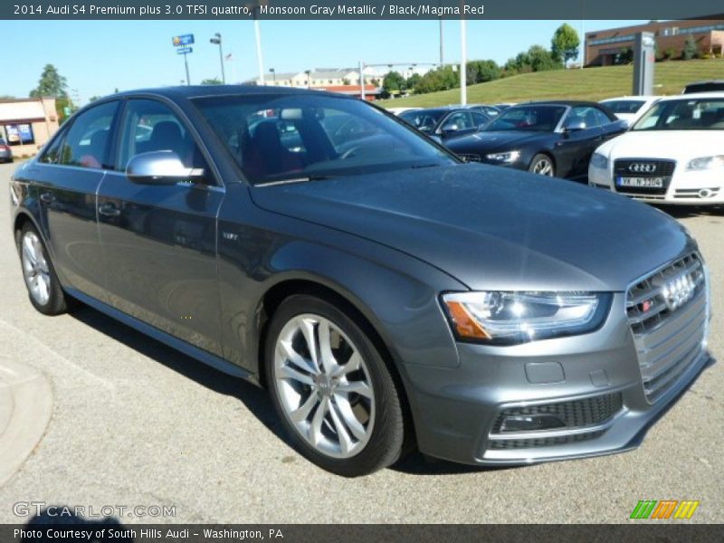 Front 3/4 View of 2014 S4 Premium plus 3.0 TFSI quattro