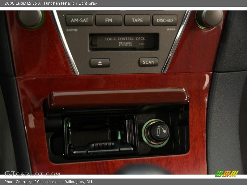 Tungsten Metallic / Light Gray 2008 Lexus ES 350