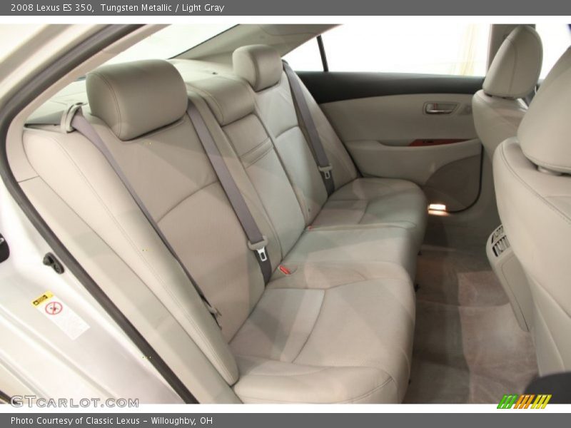 Tungsten Metallic / Light Gray 2008 Lexus ES 350